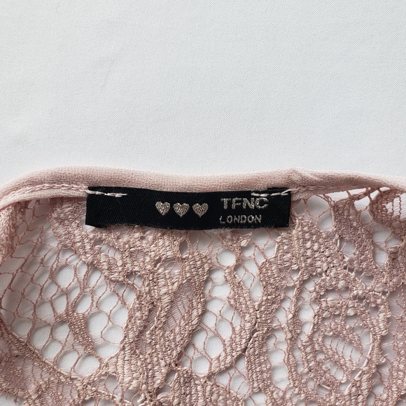 TFNC Bridesmaid Open Back Lace Maxi - Mink… - Picture 10 of 10